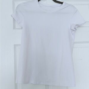 New ALO Yoga White Short Sleeve Tee